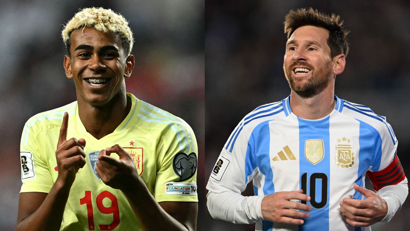 وصف المقارنة مع ميسي بالخطأ .. مدرب إسبانيا: يامال عبقري مثل هذا الثنائي الإسباني والإيطالي!