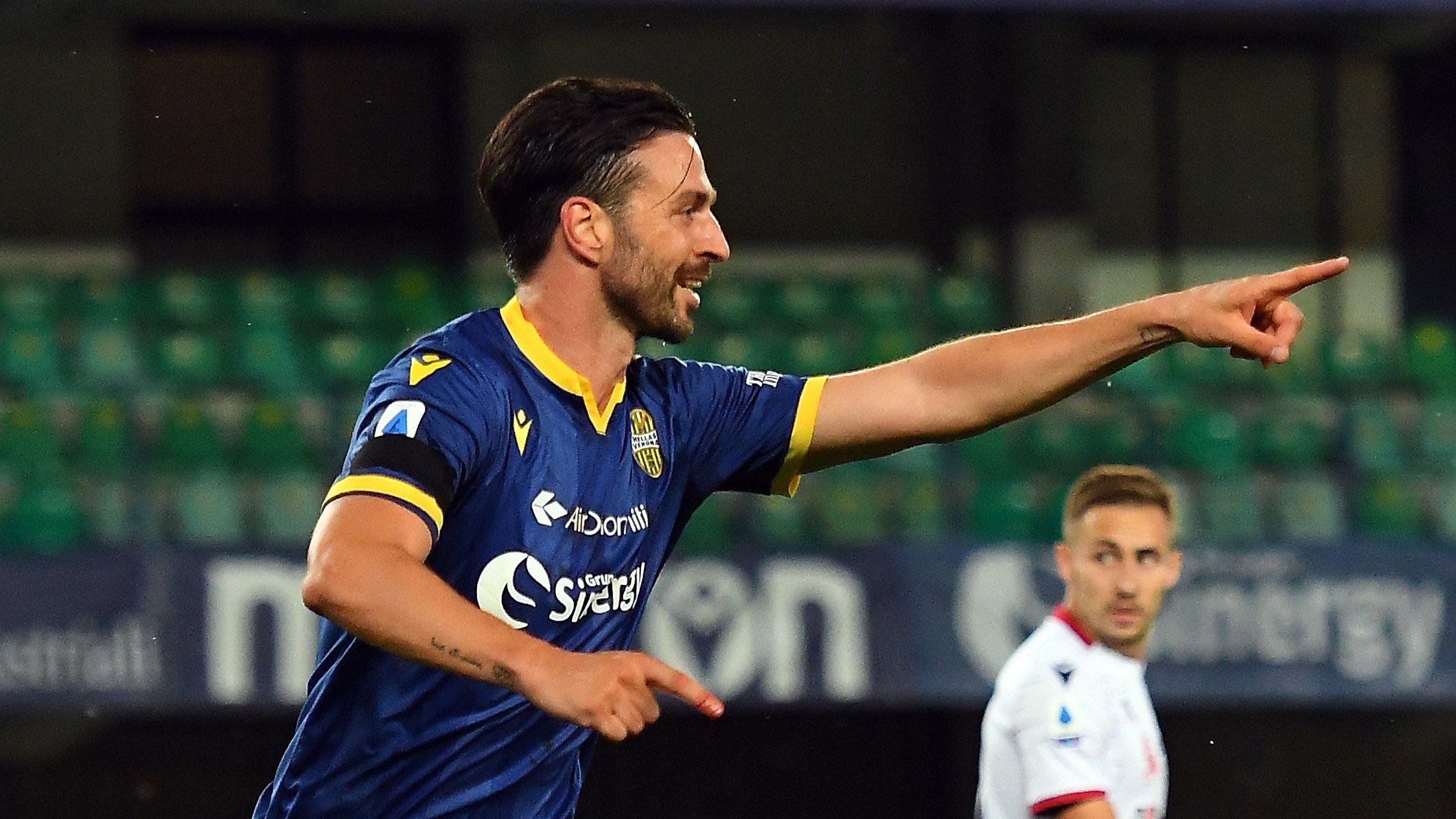 Samuel Di Carmine Verona Cagliari Serie A