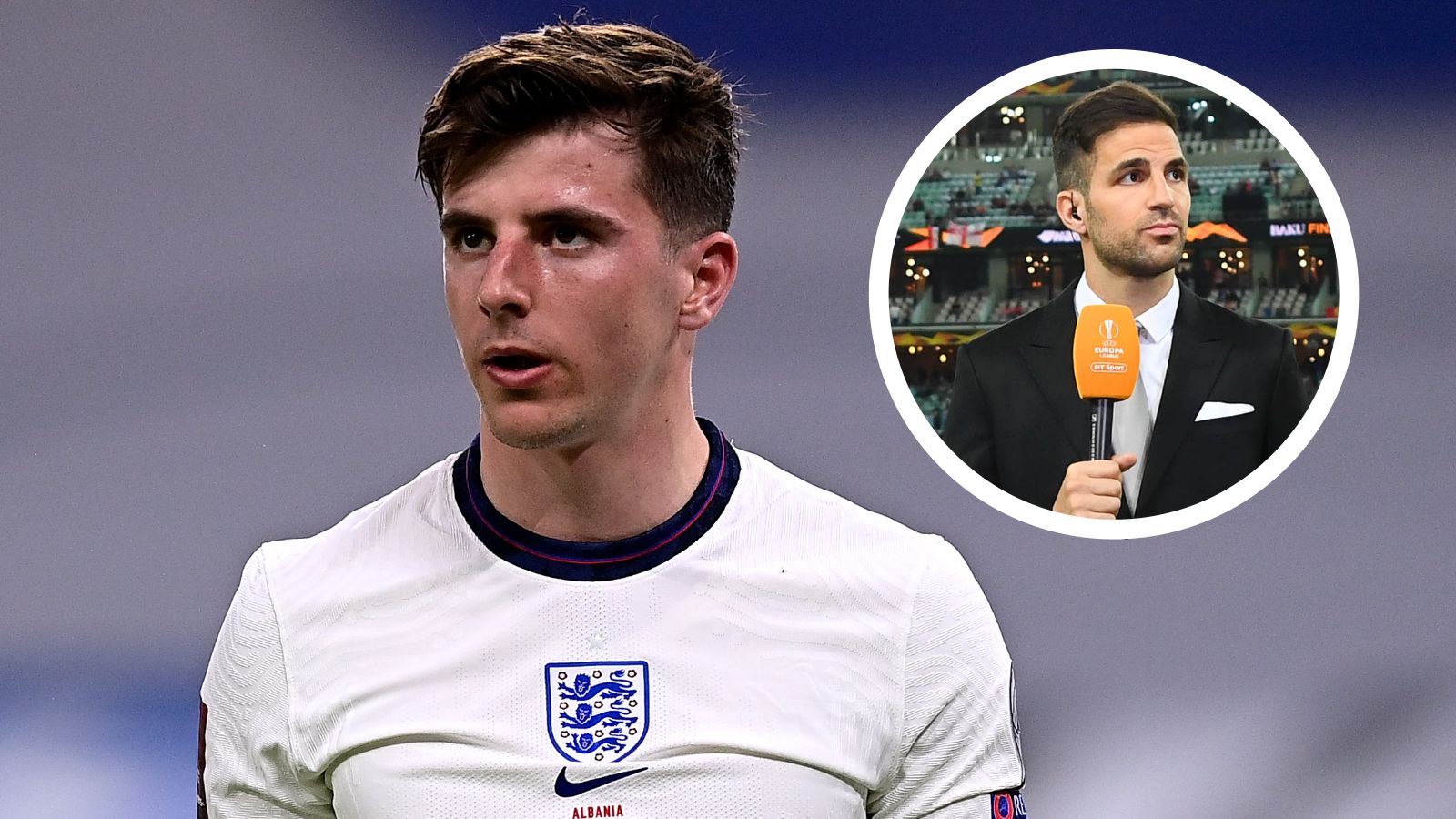 Mason Mount and Cesc Fabregas