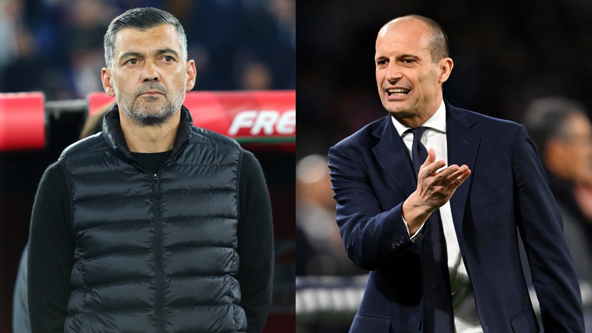 Sergio Conceicao Max Allegri AC Milan