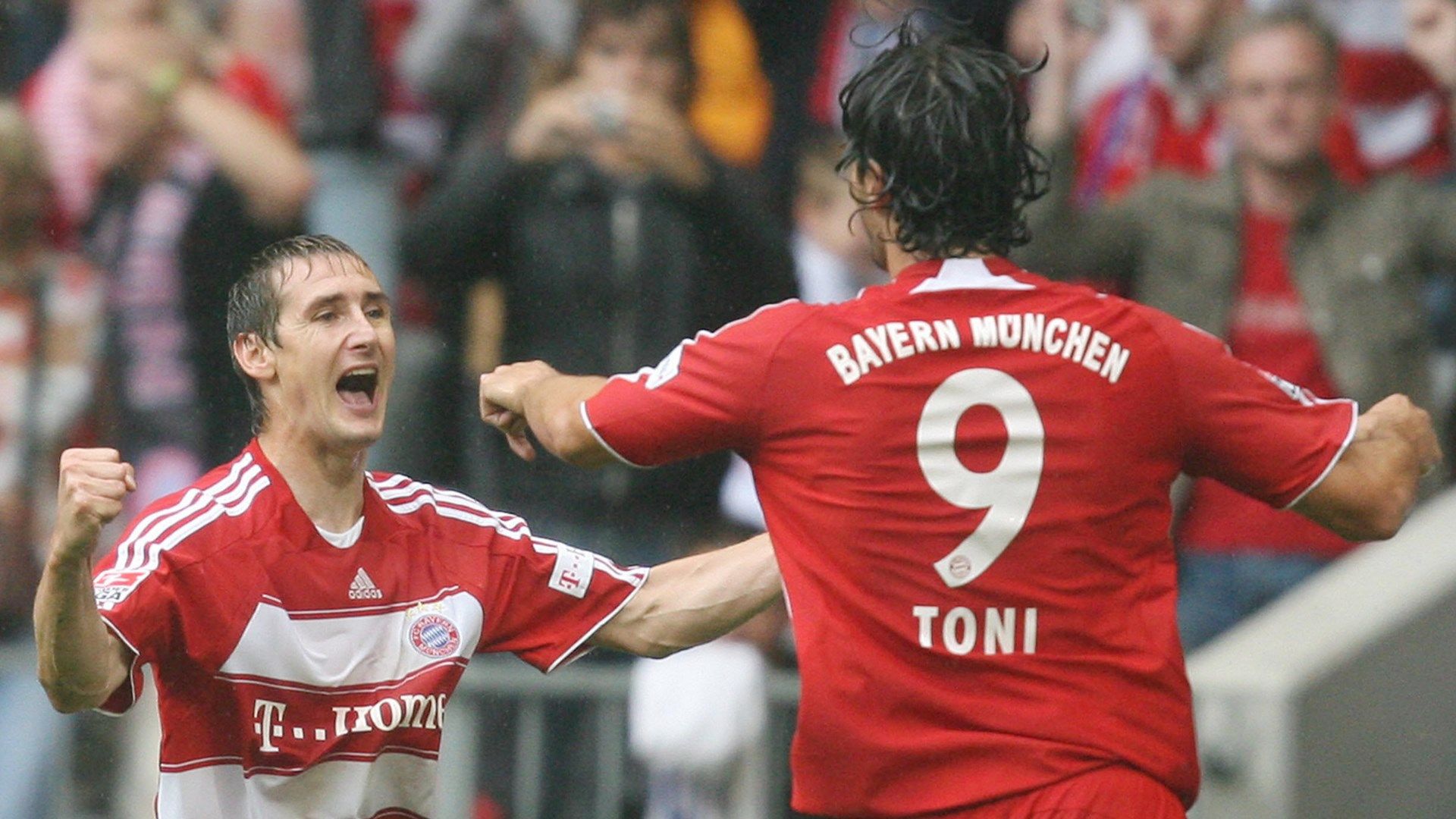 Miroslav Klose Luca Toni FC Bayern 2007