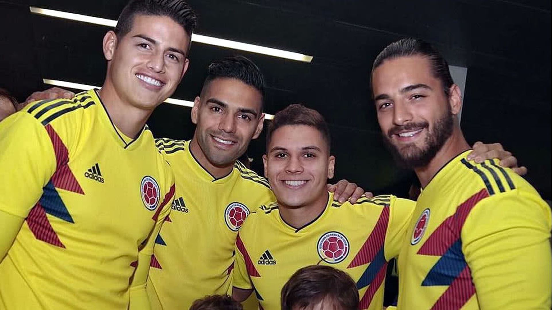 James Rodríguez Radamel Falcao Juan Fernando Quintero Colombia