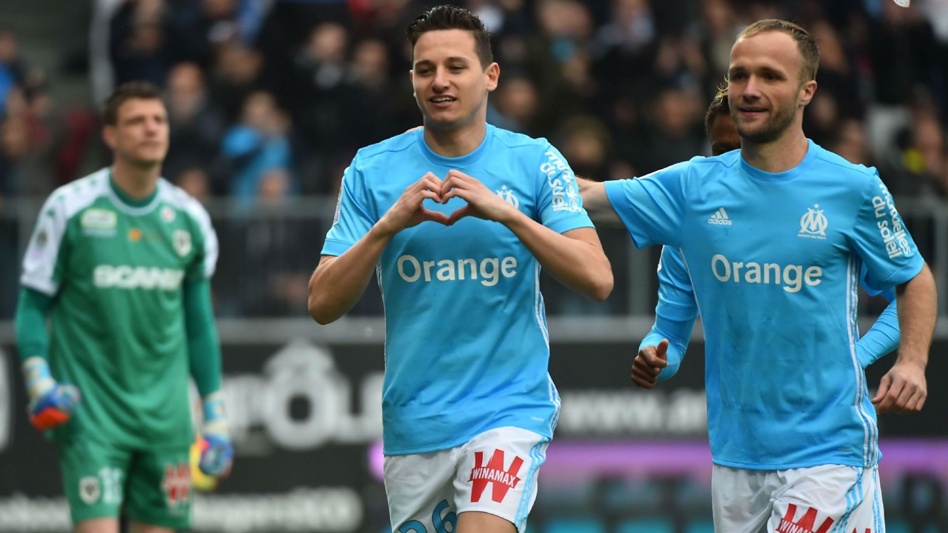 Florian Thauvin Valere Germain Angers Marseille Ligue 1 29042018