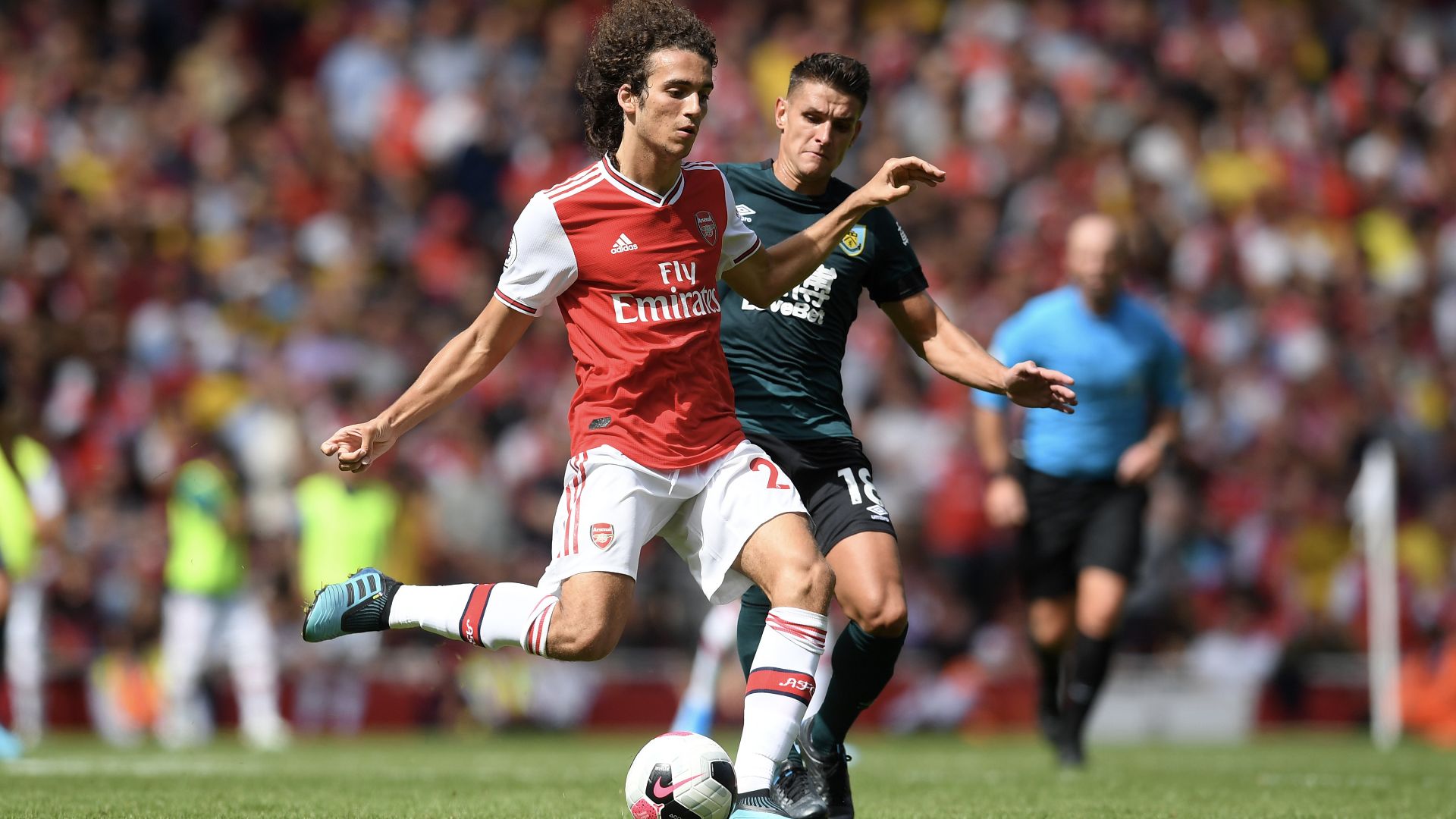 Mattéo Guendouzi (Arsenal) face à Burnley (2-1), 2ème journée de Premier League, le 17 août 2019
