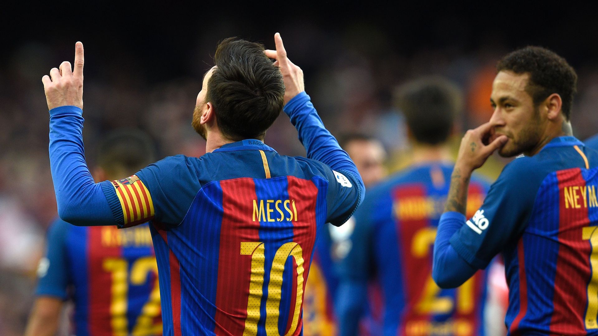 Neymar Messi FC Barcelona Athletic LaLiga