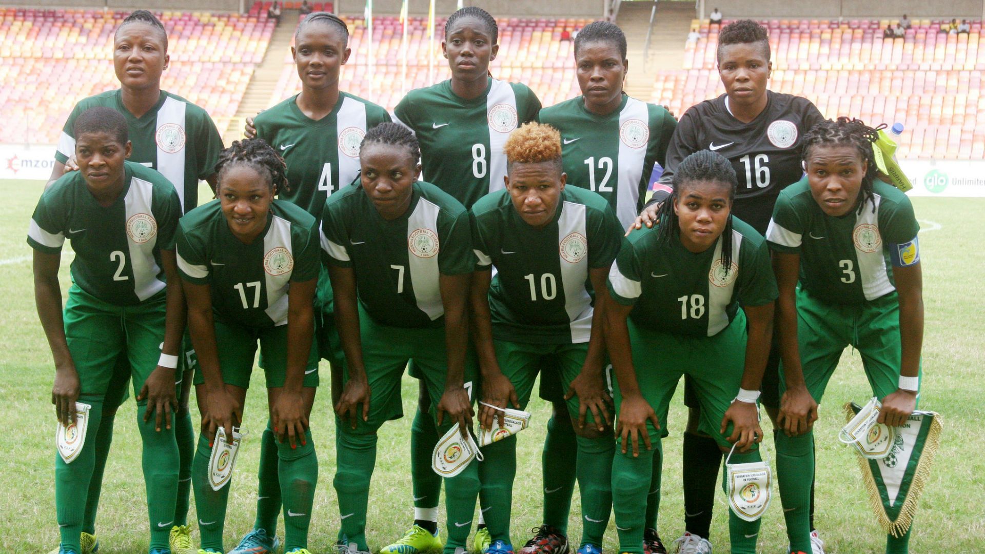 Nigeria Women vs Senegal Women (Super Falcons) 12042016