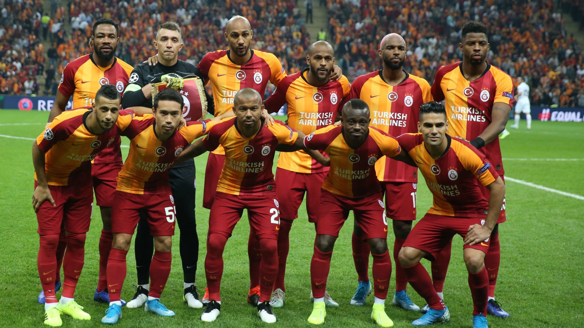 Galatasaray line up vs PSG UCL 10012019