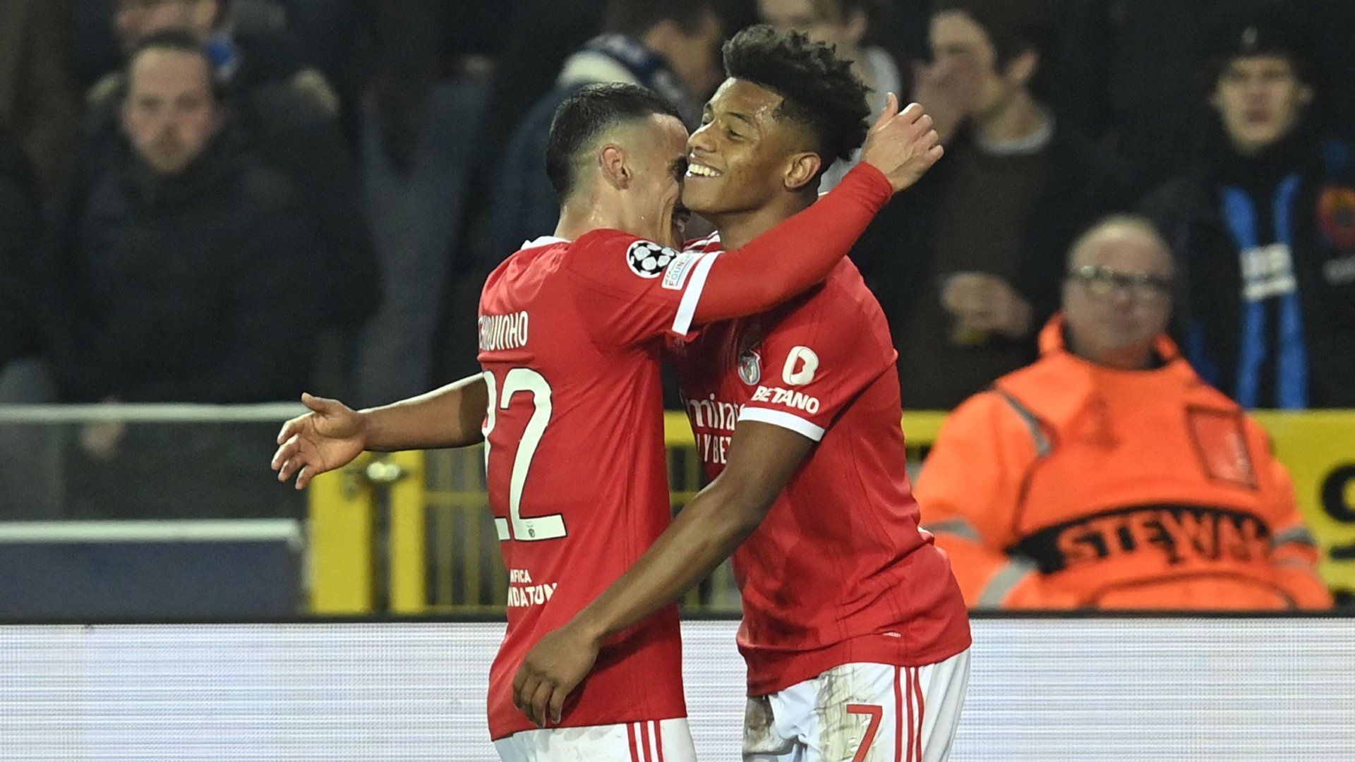 David Neres Benfica 2022-23