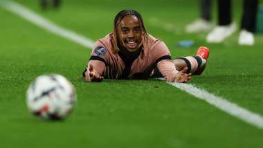 Bradley Barcola PSG Rennes Ligue 1 27092024