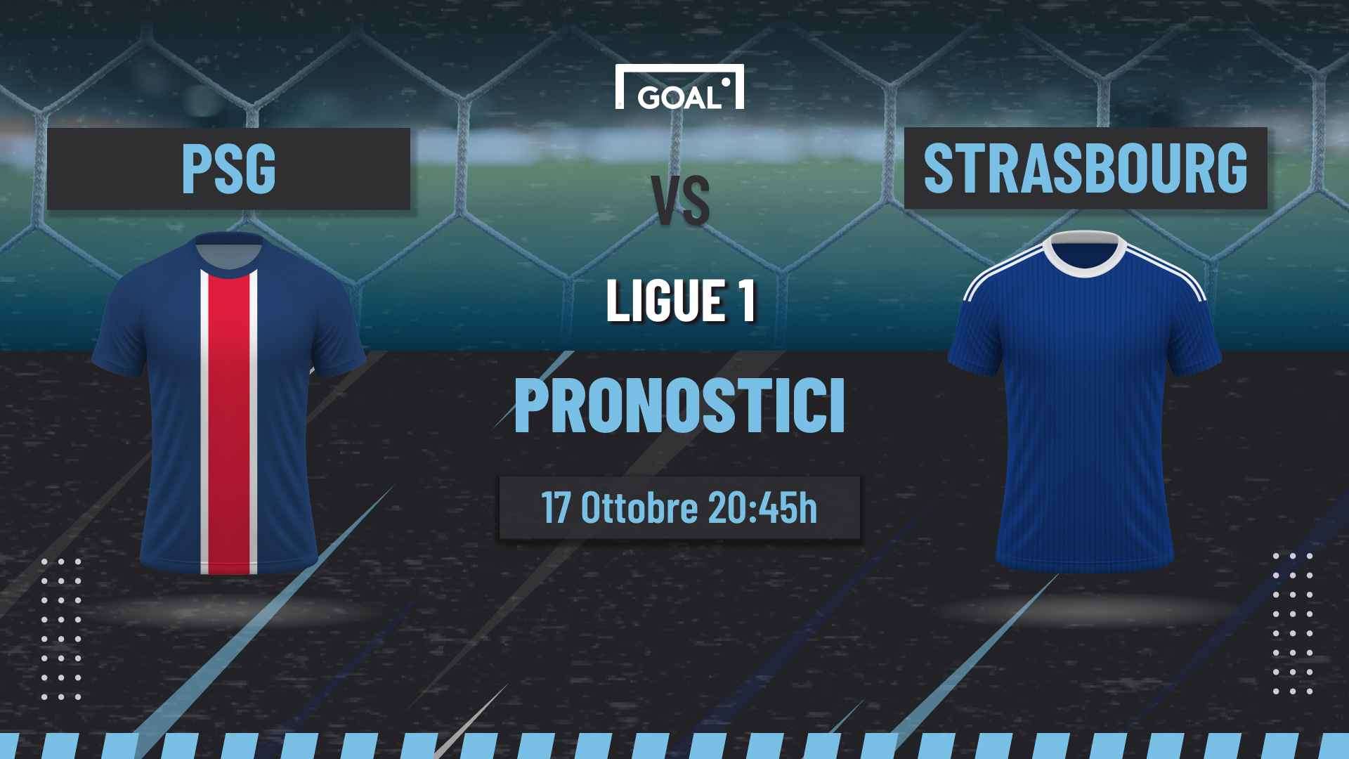 pronostici PSG - Strasbourg