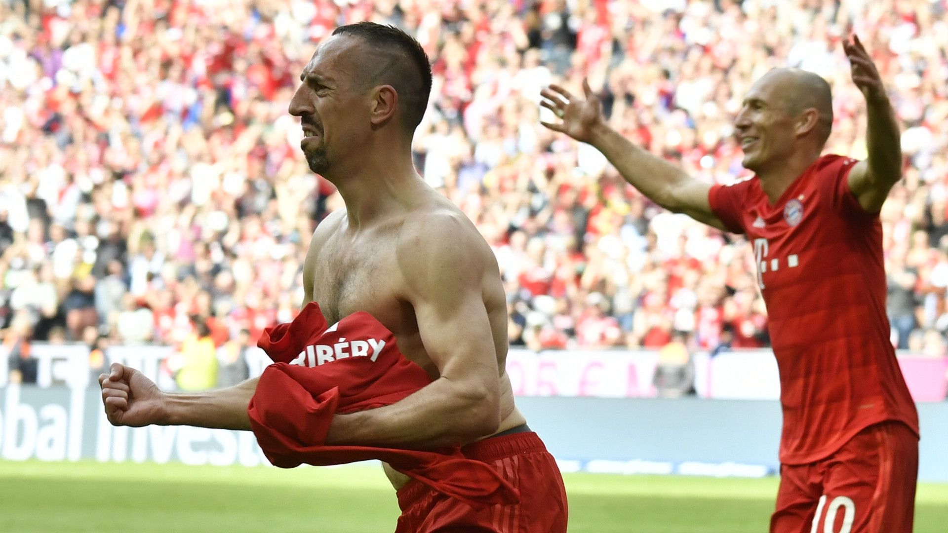 FRANCK RIBERY ARJEN ROBBEN BAYERN MÜNCHEN
