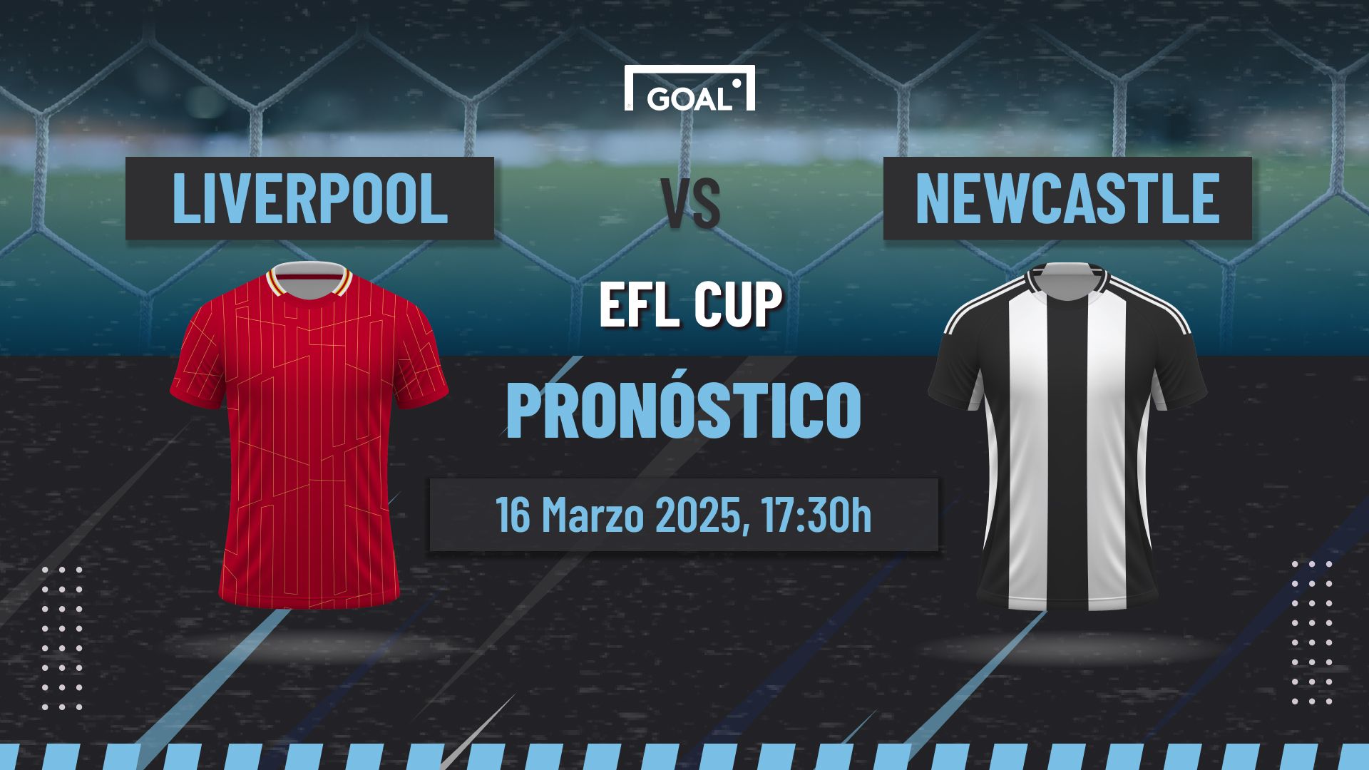 Liverpool vs Newcastle Pronóstico y Apuestas EFL Cup | 16/03/25