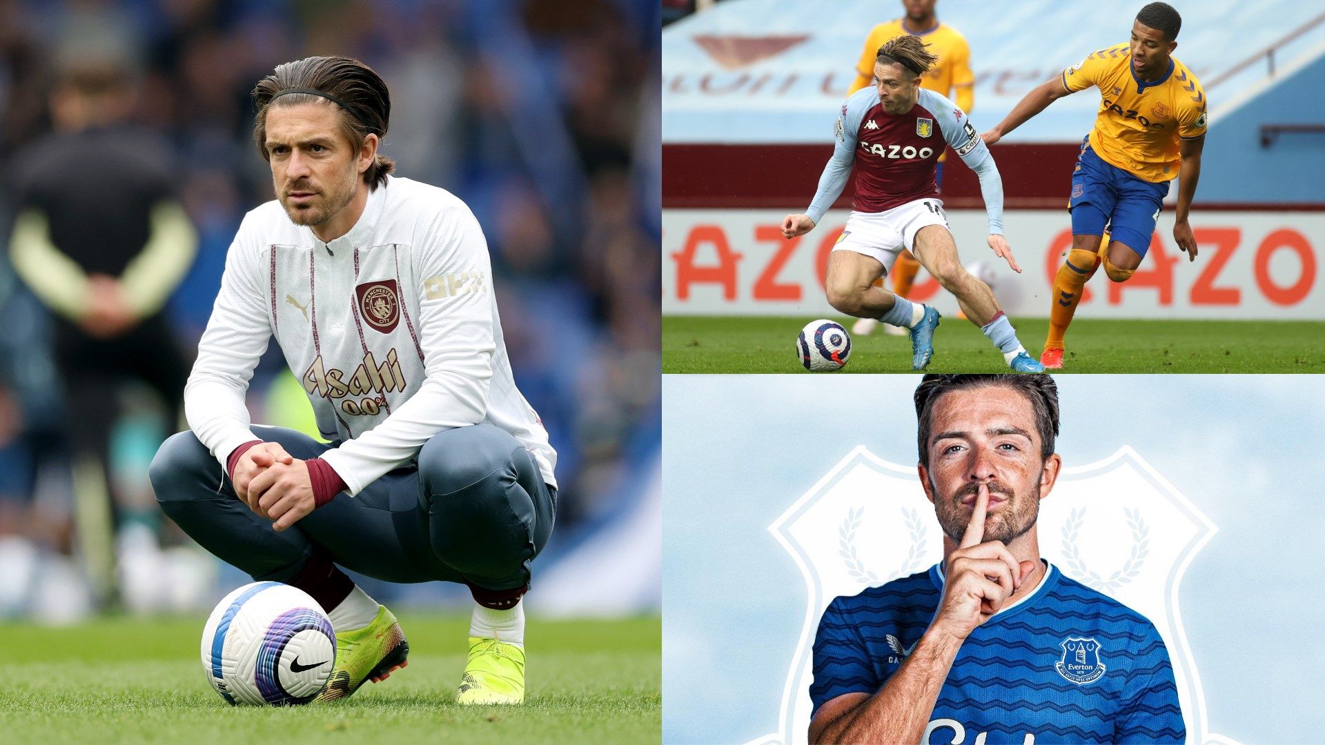 Jack Grealish Manchester City Everton Aston Villa