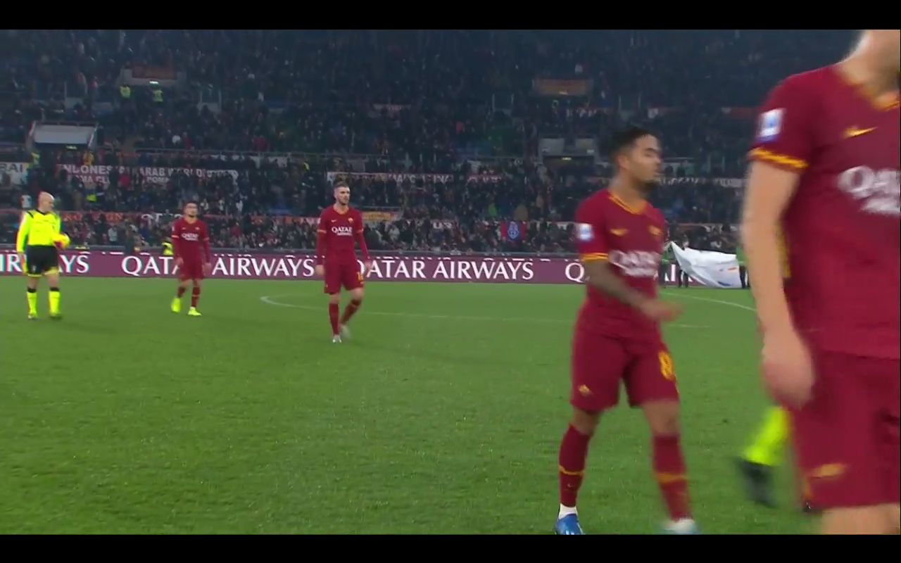 Bandera U. de Chile en Roma