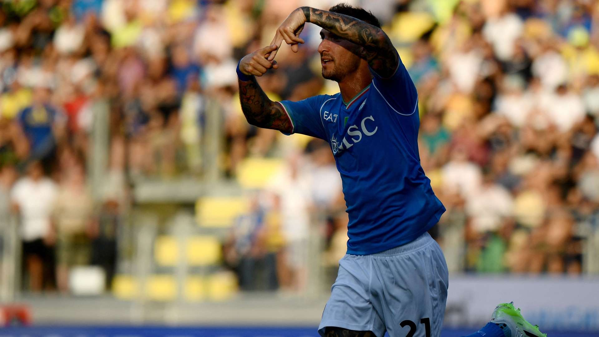 Politano Frosinone Napoli Serie A