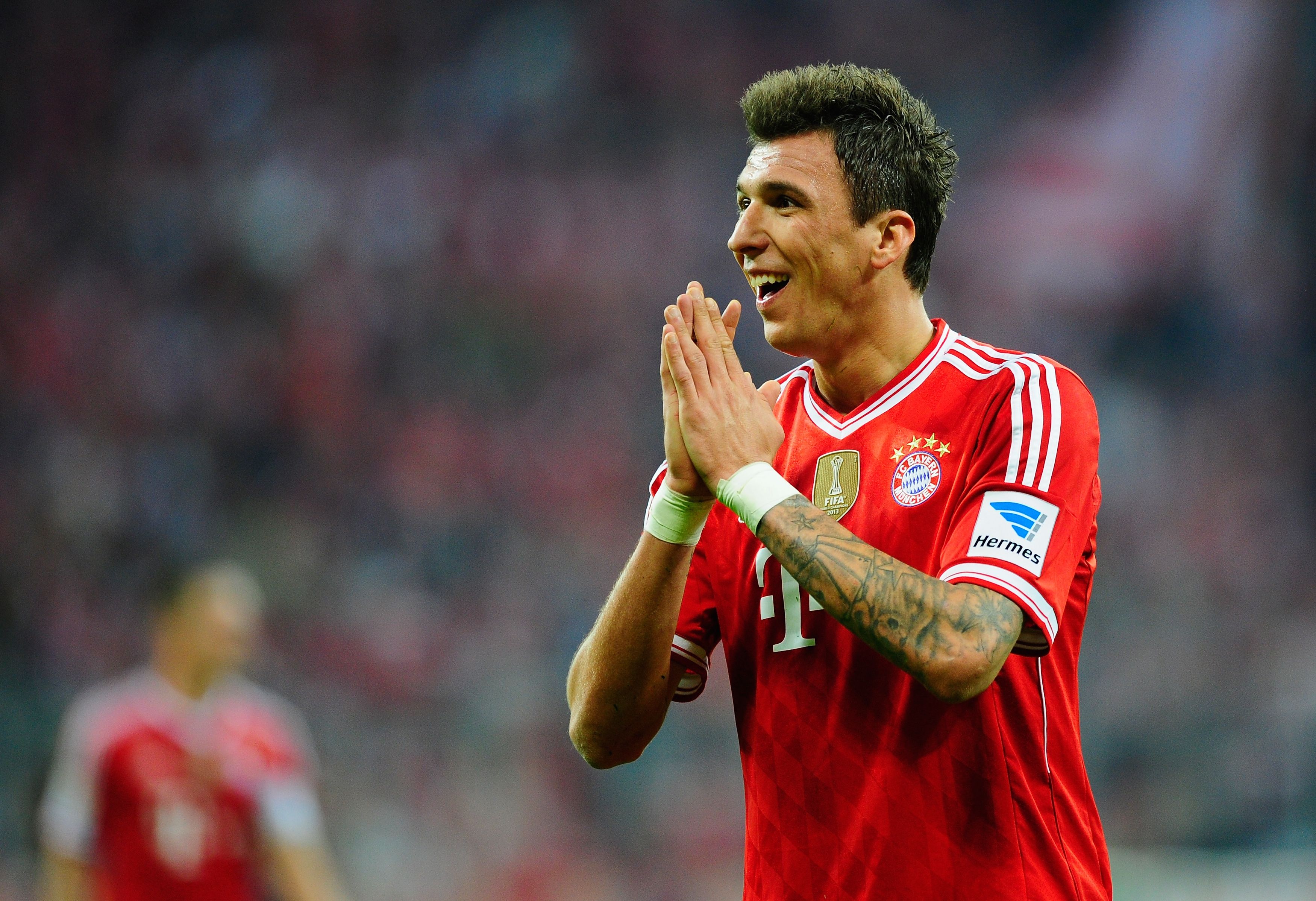 Bayern Munich striker Mario Mandzukic
