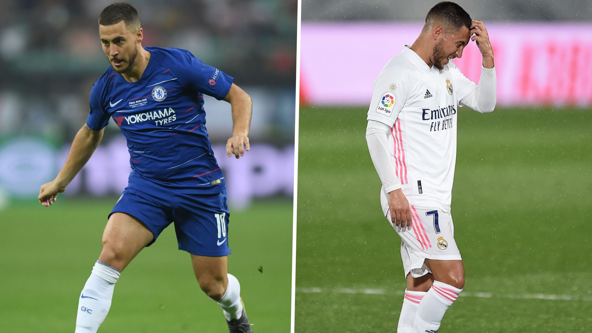 Hazard, Real Madrid vs. Chelsea