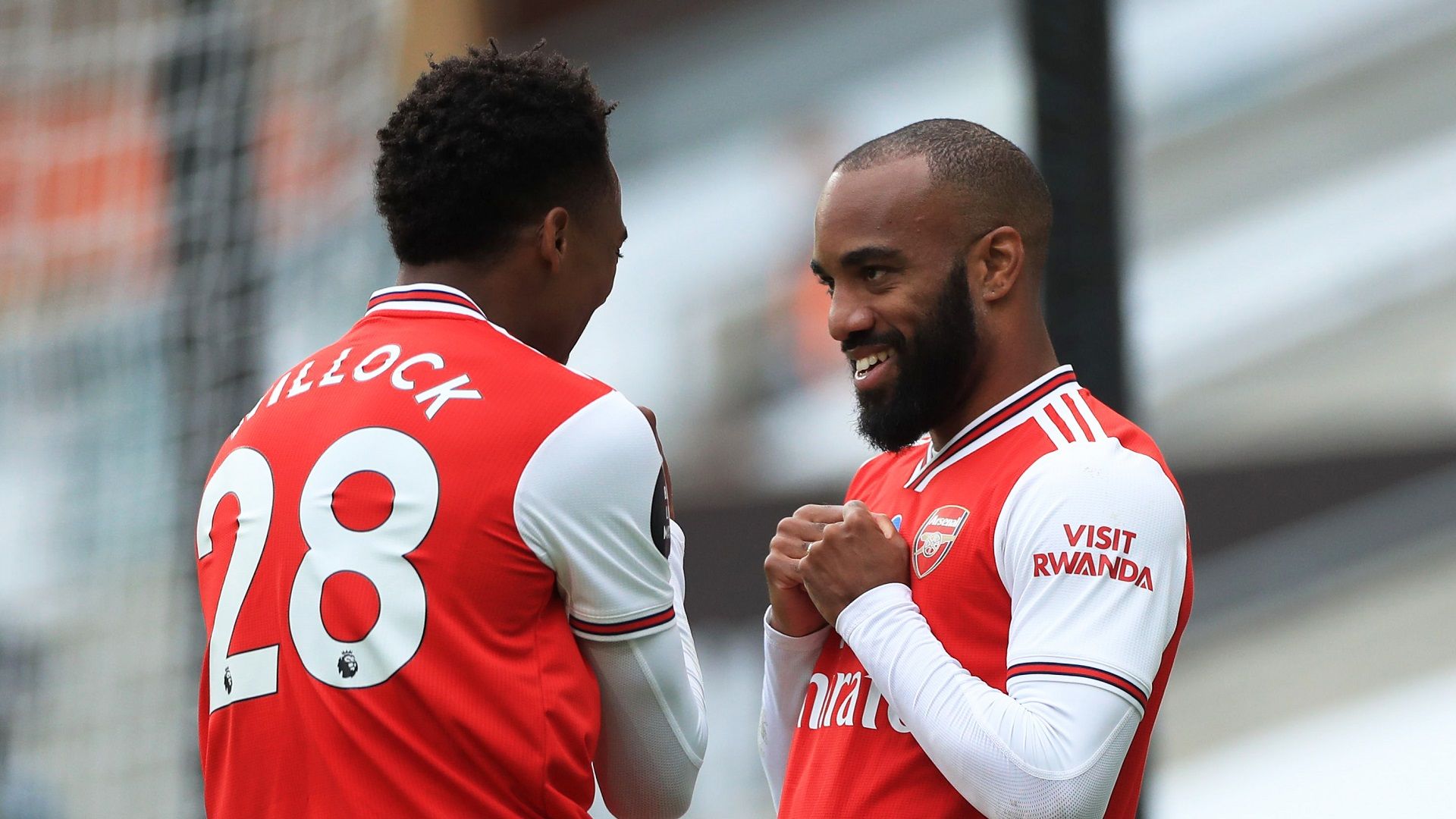 Joe Willock Alexandre Lacazette Arsenal 2019-20