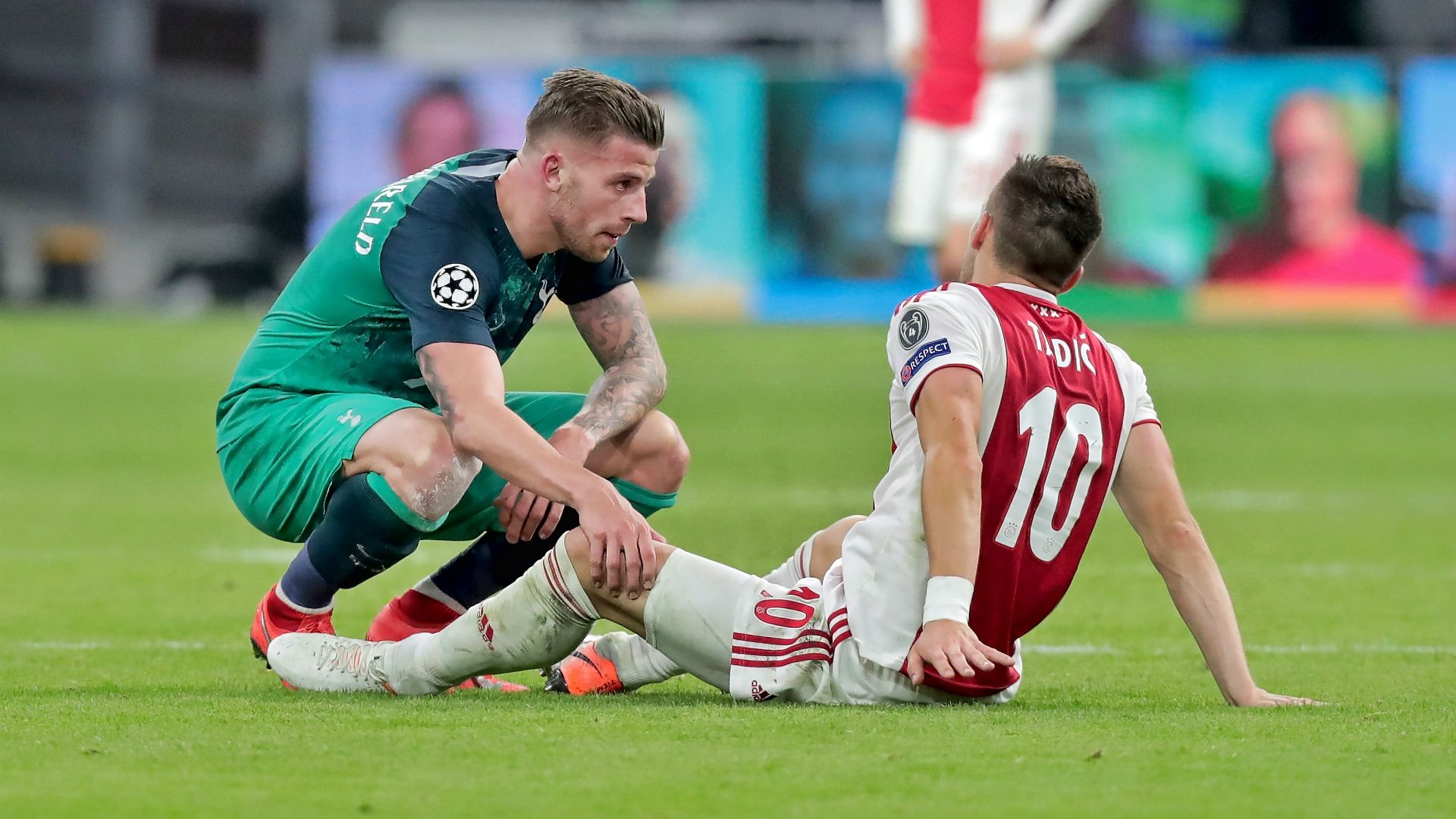Toby Alderweireld Dusan Tadic Ajax - Tottenham Hotspur 05082019