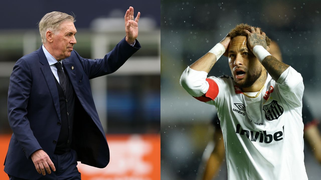 Ancelotti e Neymar