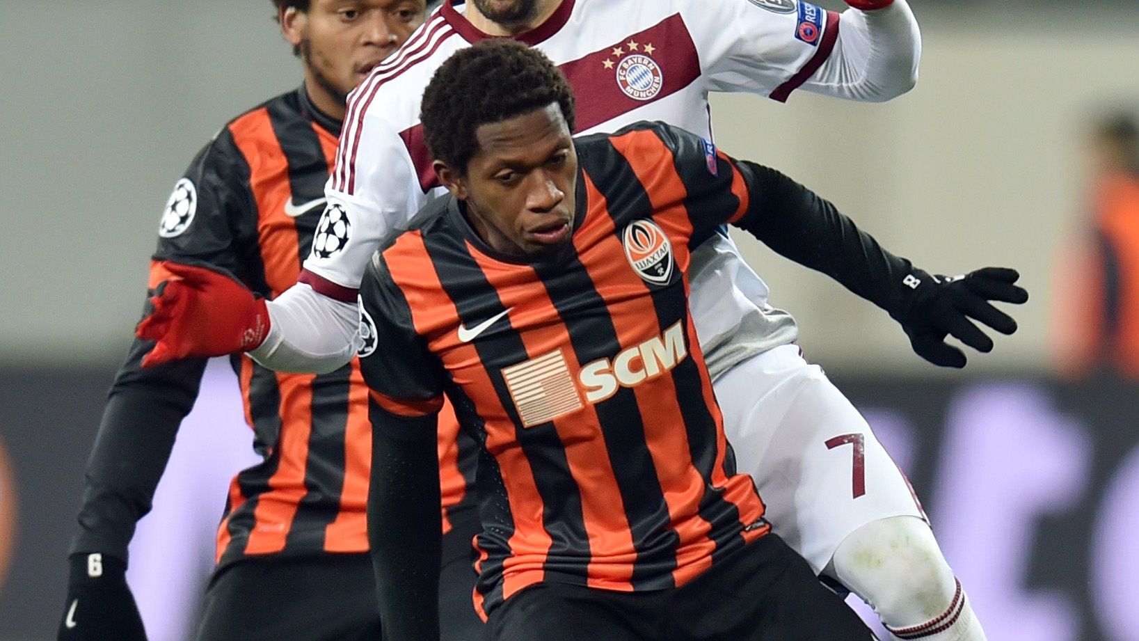 Fred Shakhtar Donetsk Bayern Champions 18022015