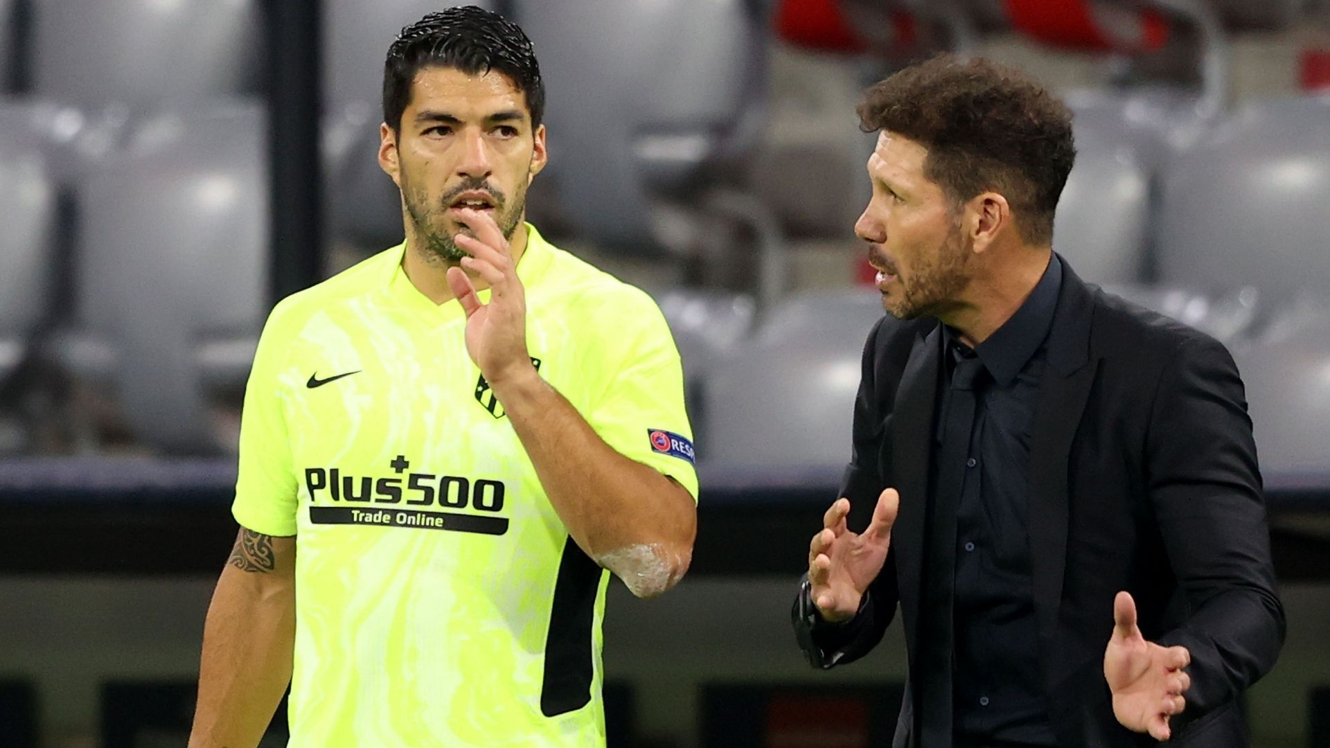 Simeone Suarez Atletico Madrid Bayern Champions