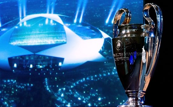 The UEFA Champions League trophy