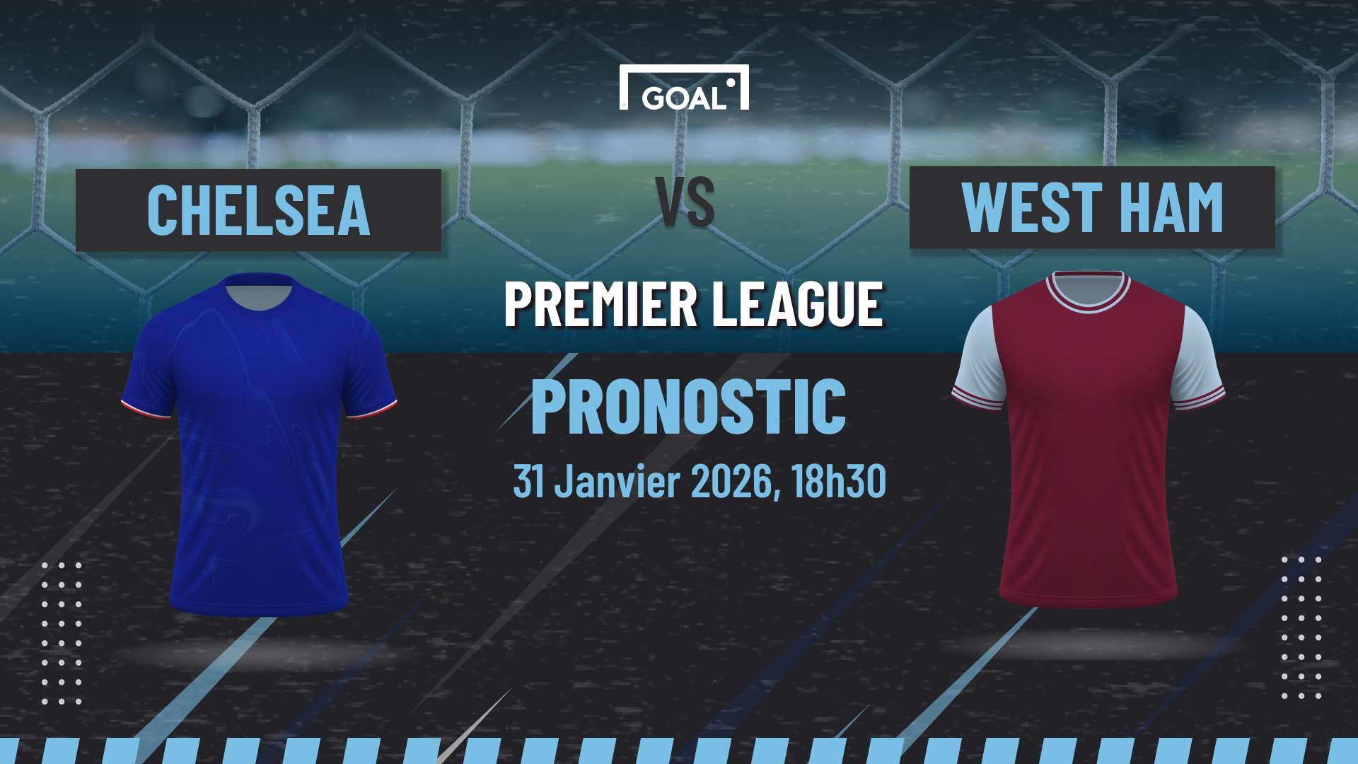 Pronostic Chelsea vs West Ham