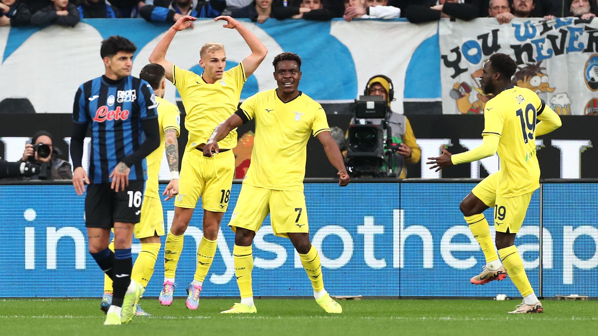 Atalanta Lazio Isaksen