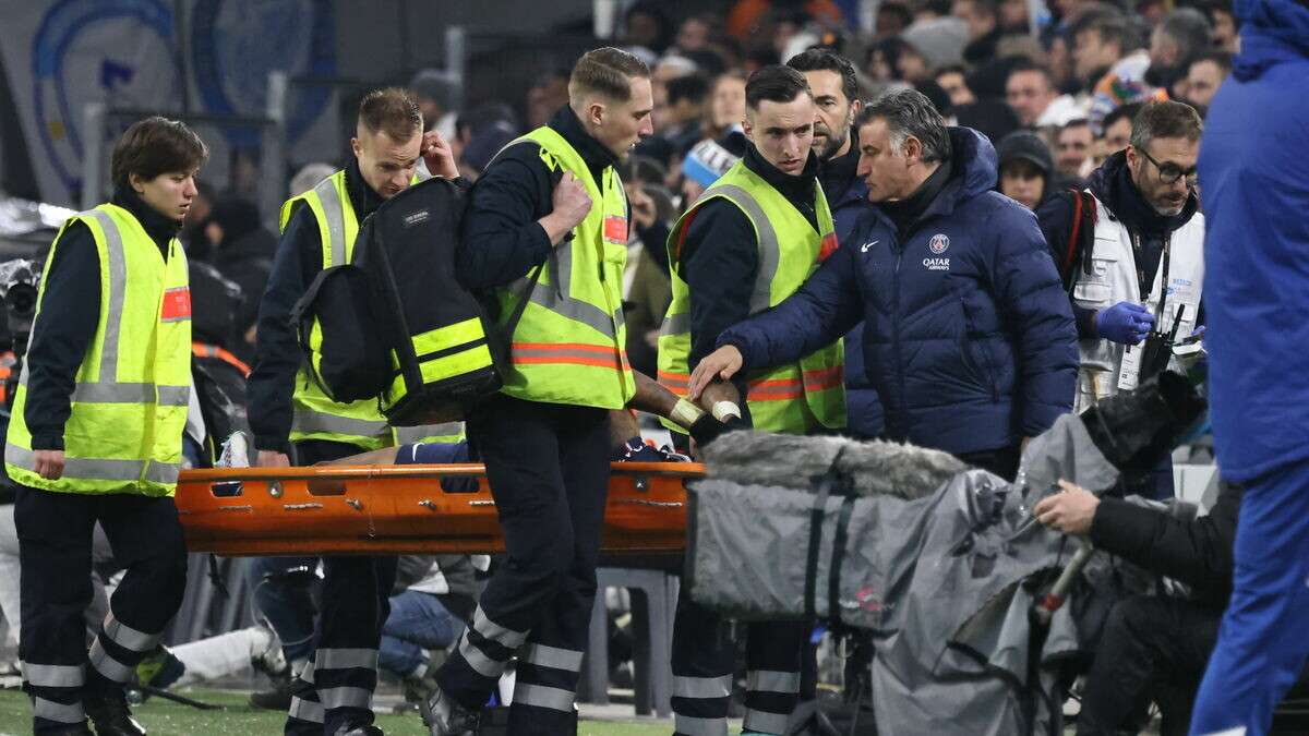 Presnel Kimpembe blessure Marseille PSG