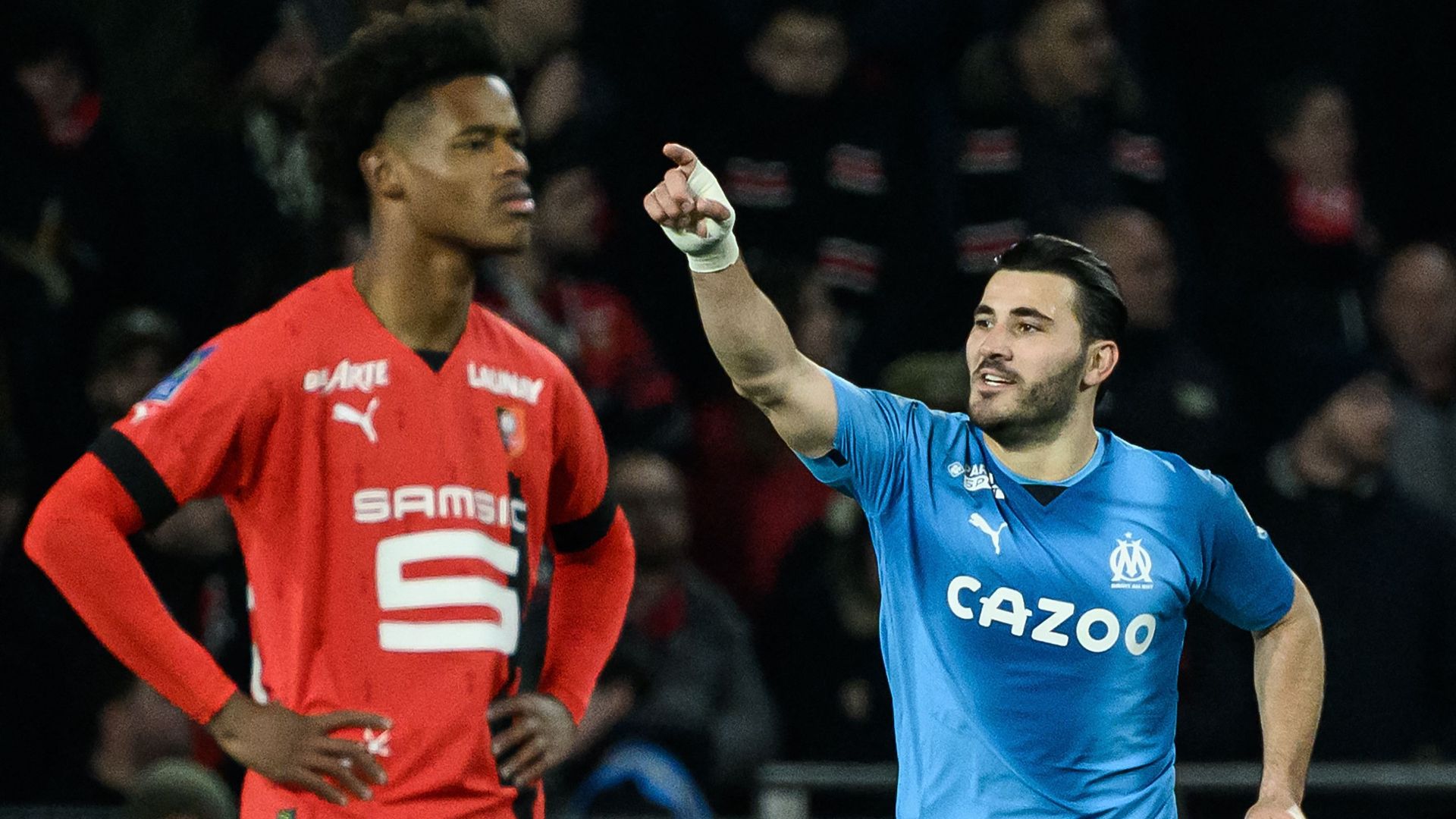 Sead Kolasinac Rennes Marseille Ligue 1 05032023