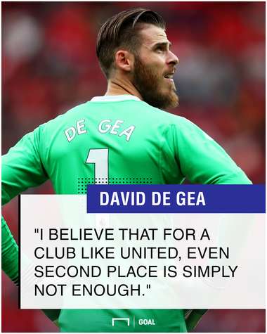 David de Gea Manchester United second not enough