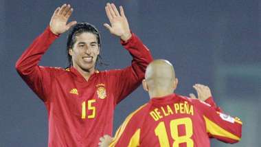 Sergio Ramos Spain San Marino 2015