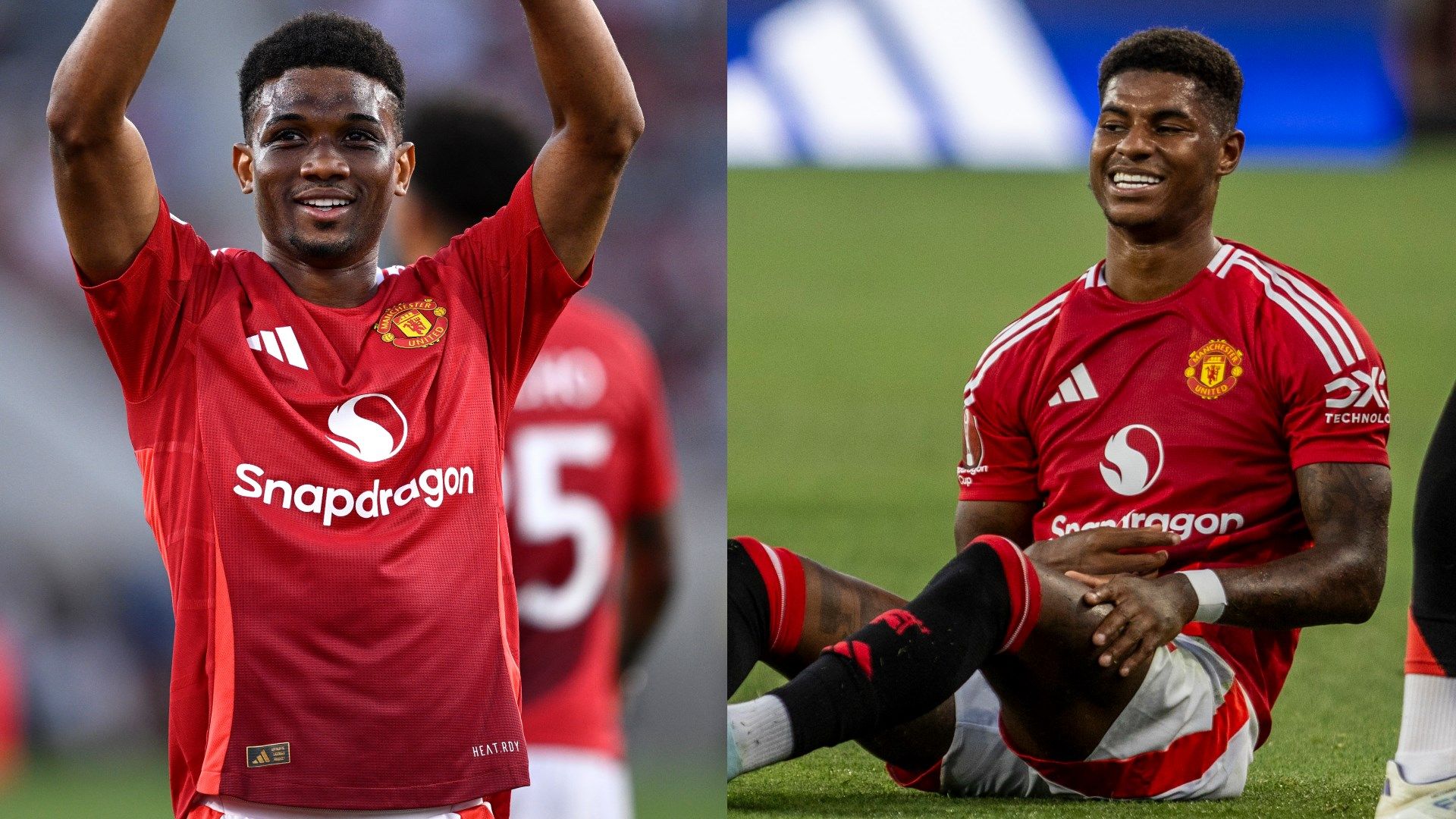 Amad Rashford Man Utd GFX