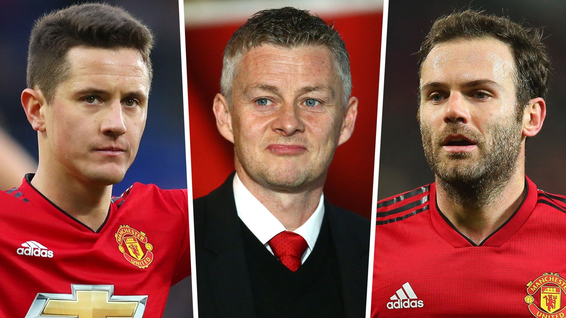 Ander Herrera Ole Gunnar Solskjaer Juan Mata Man Utd