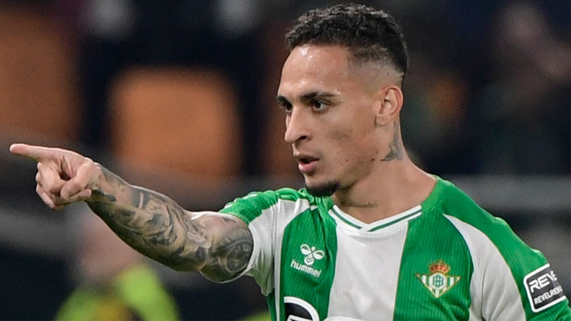 VIDEO: Suspended Man Utd flop Antony spotted taunting Sevilla fans from stands during Real Betis' derby victory | Goal.com UK