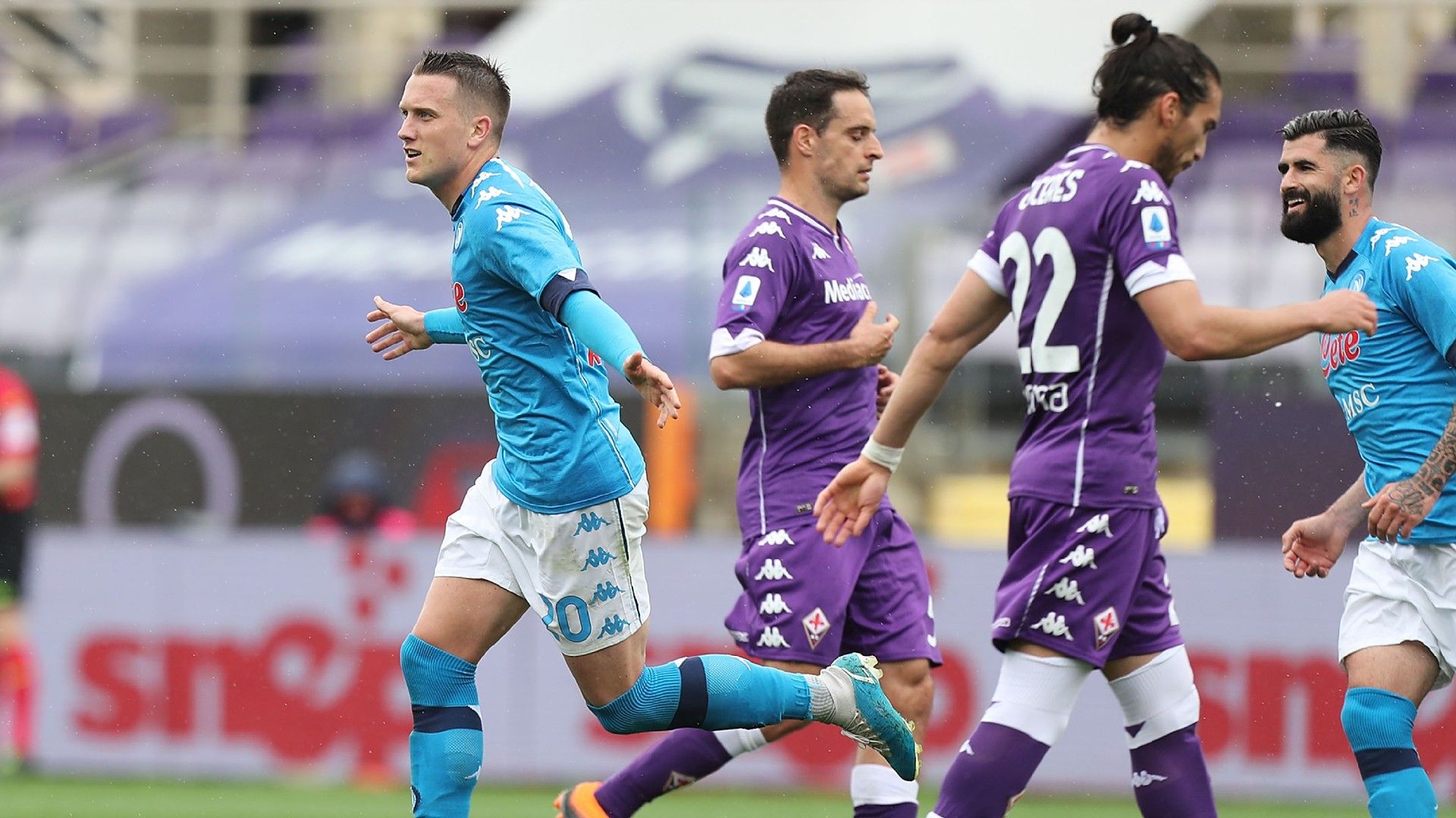 Piotr Zielinski Fiorentina Napoli
