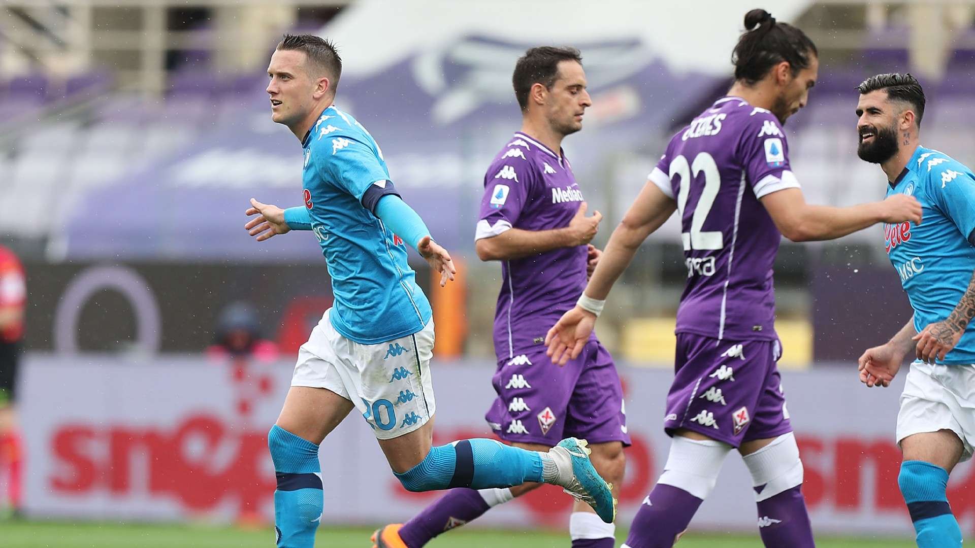 Piotr Zielinski Fiorentina Napoli