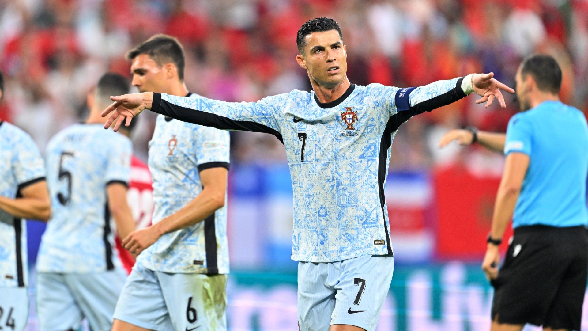 Cristiano Ronaldo Portugal Georgia Euro 2024