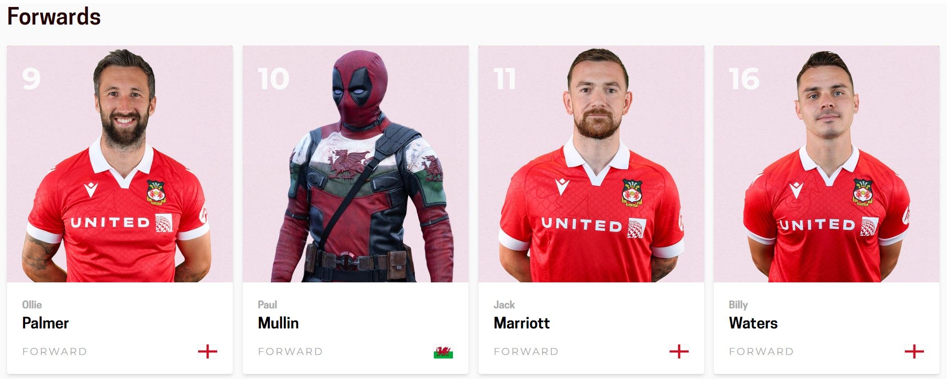 Paul Mullin Welshpool Wrexham site