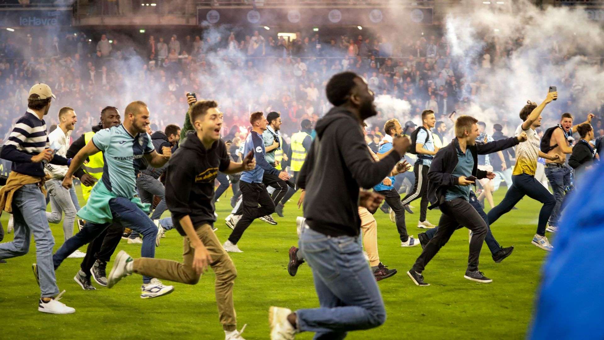 Le Havre fans Le Havre Dijon Ligue 2