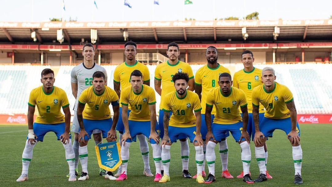 Seleção brasileira olímpica - Brasil 3 x 0 Servia 08 06 2021