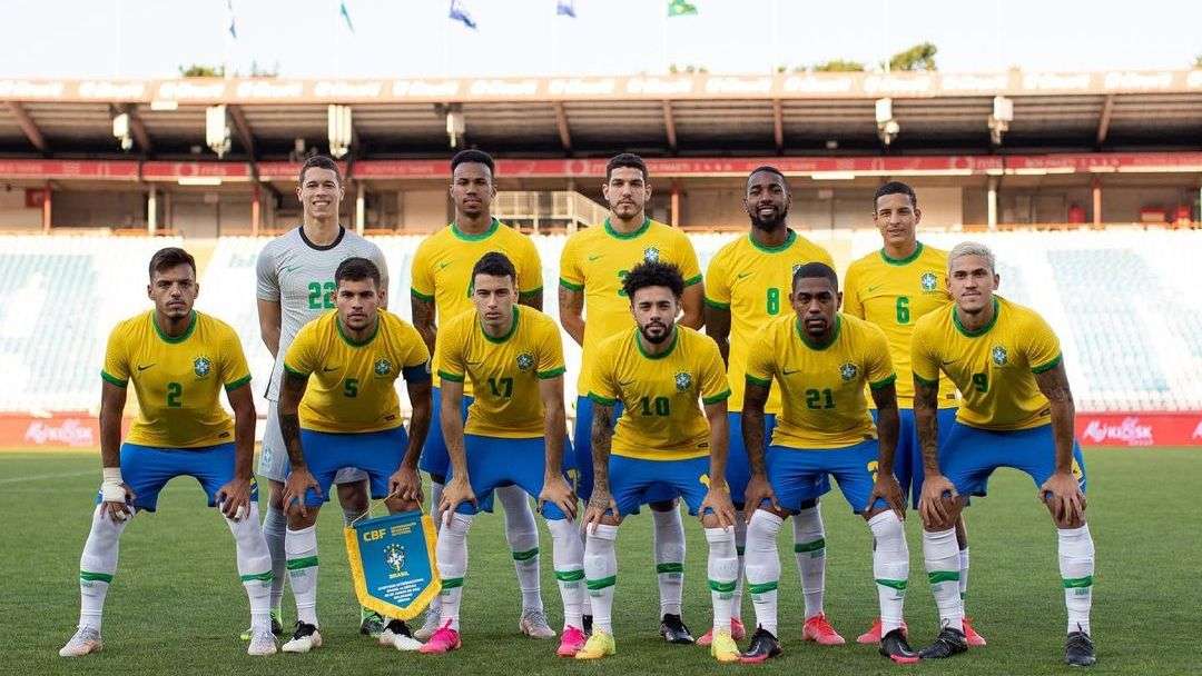 Seleção brasileira olímpica - Brasil 3 x 0 Servia 08 06 2021