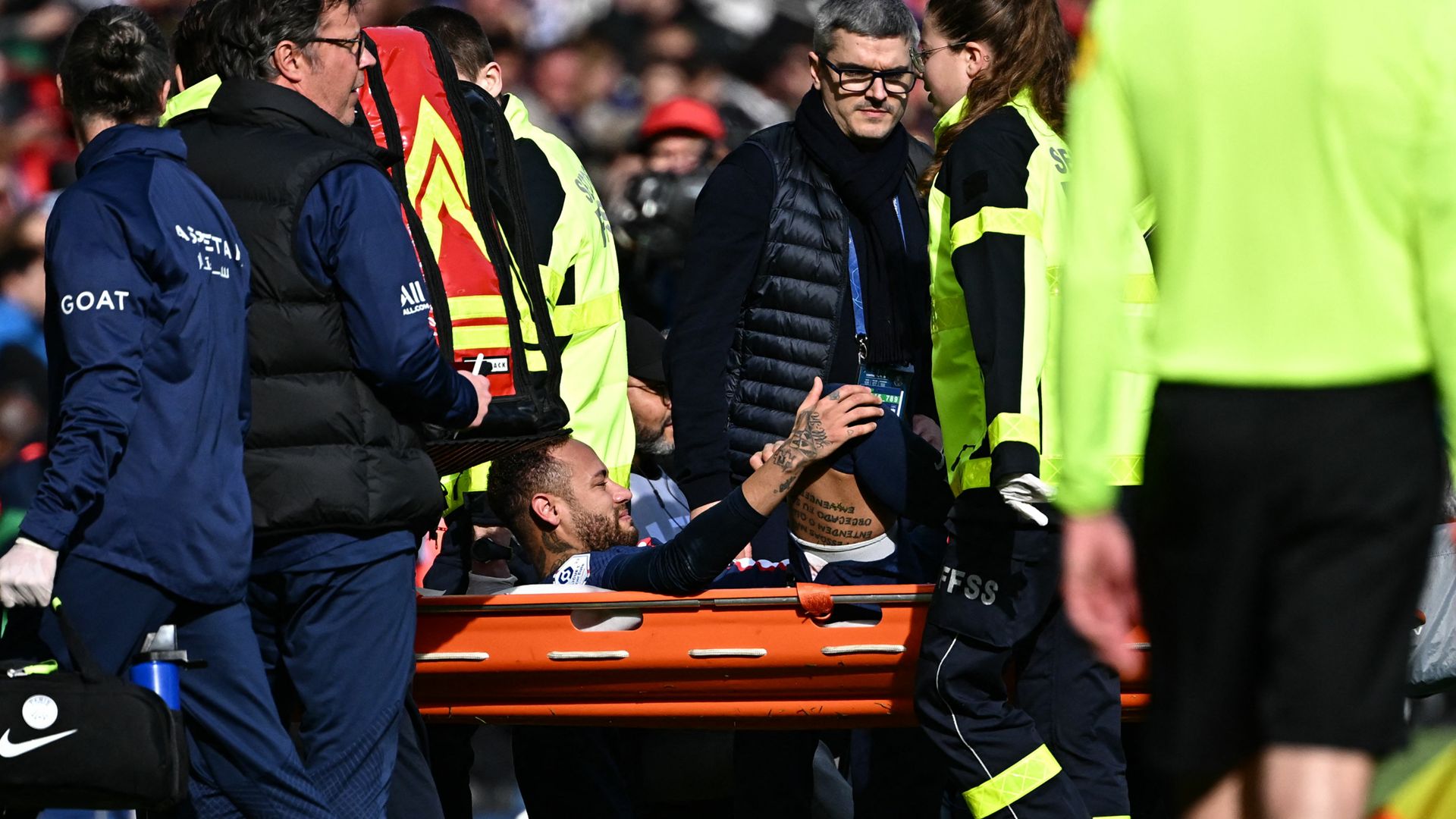 Neymar PSG Lille 2022-23