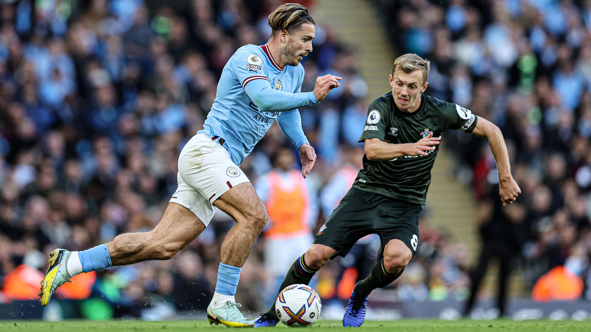 Jack Grealish Manchester City Southampton 2022-23