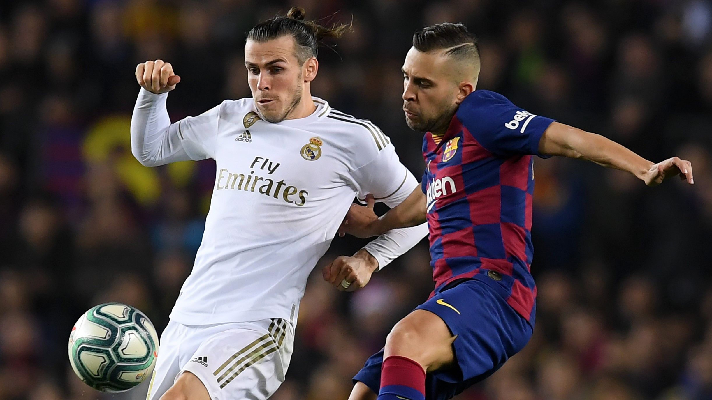 Gareth Bale Jordi Alba Barcelona Real Madrid El Clásico LaLiga 18122019