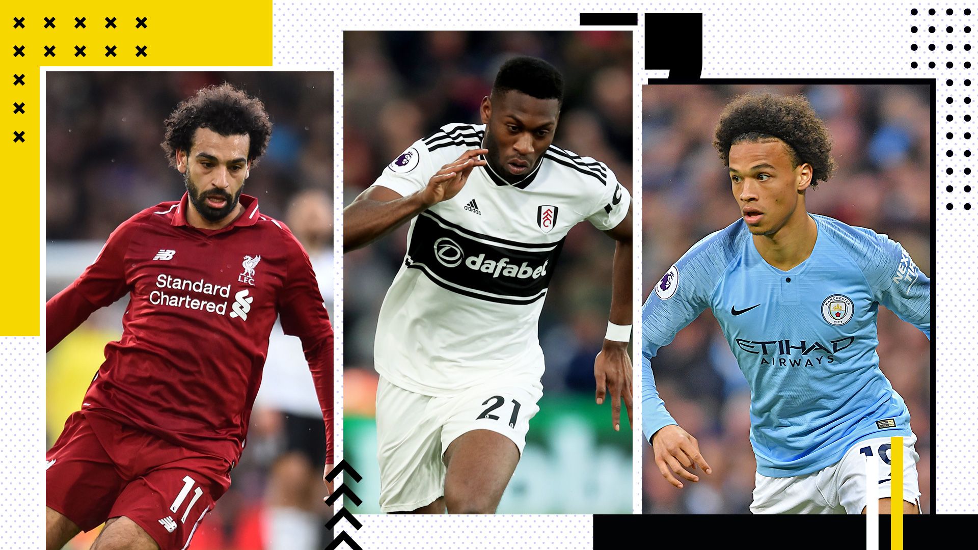 GFX Premier League Speed Salah Fosu-Mensah Sane