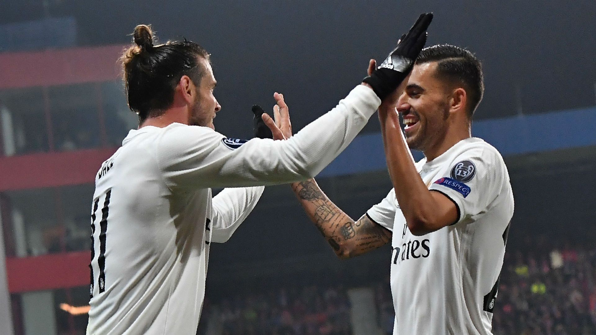 Gareth Bale Dani Ceballos Viktoria Plzen Real Madrid Champions League 07112018