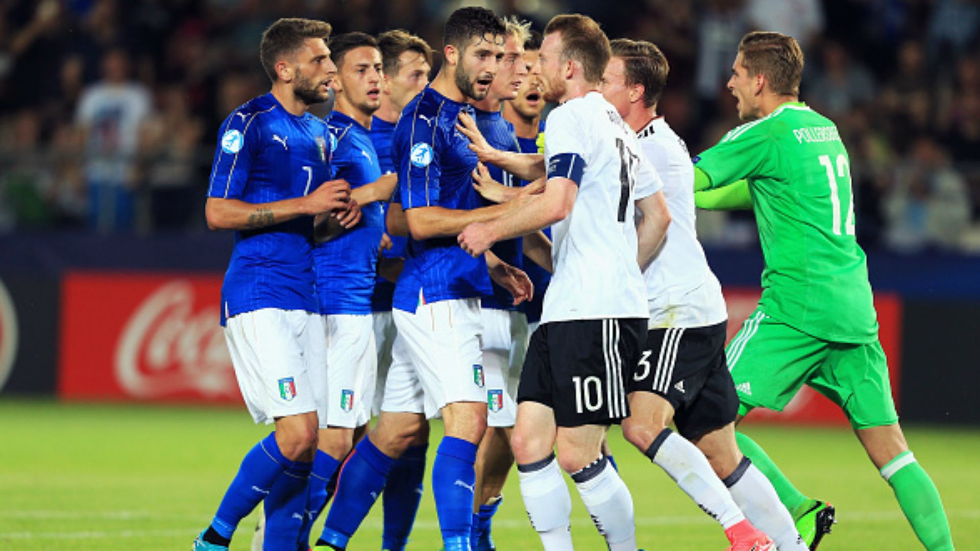 Roberto Gagliardini Italy Germany U21 European
