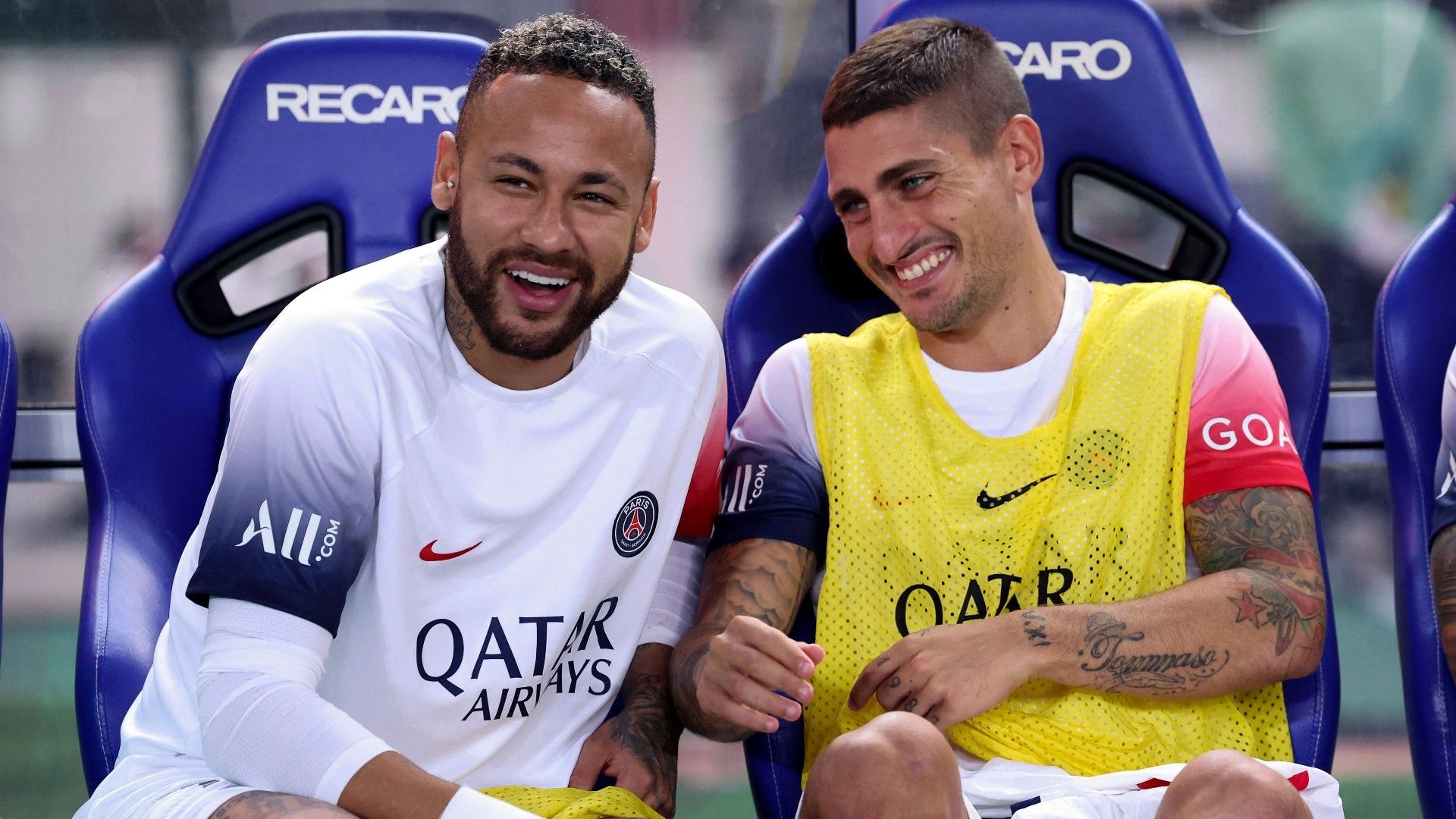 Neymar Marco Verratti PSG 